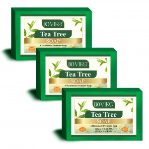 Tea Tree Soaps - Front - Pack of 3