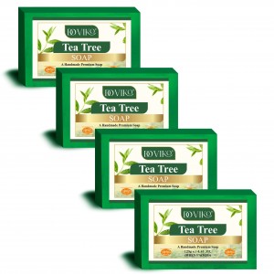 Tea Tree Soaps - Front - Pack of 6