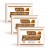 Doviko Coconut Milk & Honey Soap - Front - Pack of 3 (375gm)