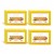 Doviko Haldi Chandan Soap - Natural & Pure - Front - Pack of 4