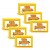 Doviko Haldi Chandan Soap - Natural & Pure Soap - Front - Pack of 6 (750gm)