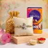 Kanha Matki Rakhi with Dry Fruits and Chocolates - Main