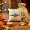 Evil Eye Rakhi with Mixed Dry Fruits - Creative