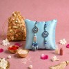 Evil Eye Bhaiya Bhabhi Rakhi Set with Dry Fruits - Creative