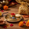 Bro Premium Evil Eye Rakhi with Mixed Dry Fruits - Angle 2