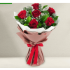 6 Red Roses Bouquet - Main