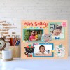 Personalized Cute Wooden Birthday Frame