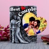 Personalised Best Couple Photo Frame with Heart