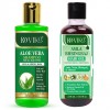 Doviko Aloe Vera Shampoo And Amla Bhringraj Oil - Pack of 2 (420ML) - Front