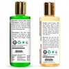 Doviko Aloe Vera Shampoo and Castor Hair Oil - Pack of 2 (420ML) - Back