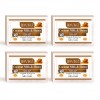 Doviko Coconut Milk & Honey Soap - Front - Pack of 4