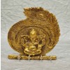Golden Hanging Ganesha Key Holder
