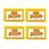 Doviko Haldi Chandan Soap - Natural & Pure - Front - Pack of 4