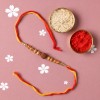 Rudraksha Rakhi with Mixed Dry Fruits - Angle 3