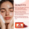 Saffron Soaps - Front - Benefits