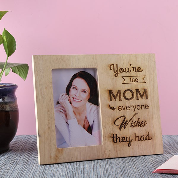 Customised Mom Wooden Frame