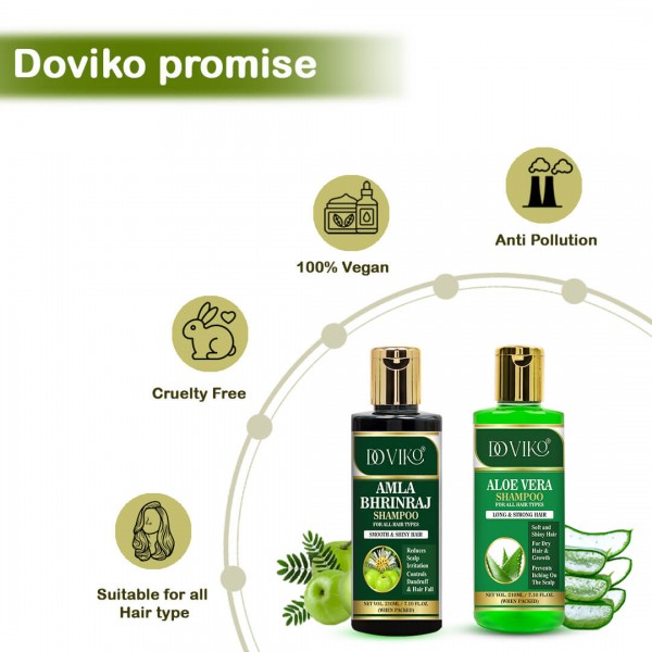 Aloe Vera & Amla Bhringraj Shampoo - Promise