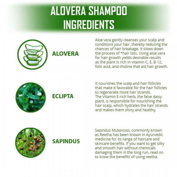 Doviko Aloe Vera Shampoo - Ingredients