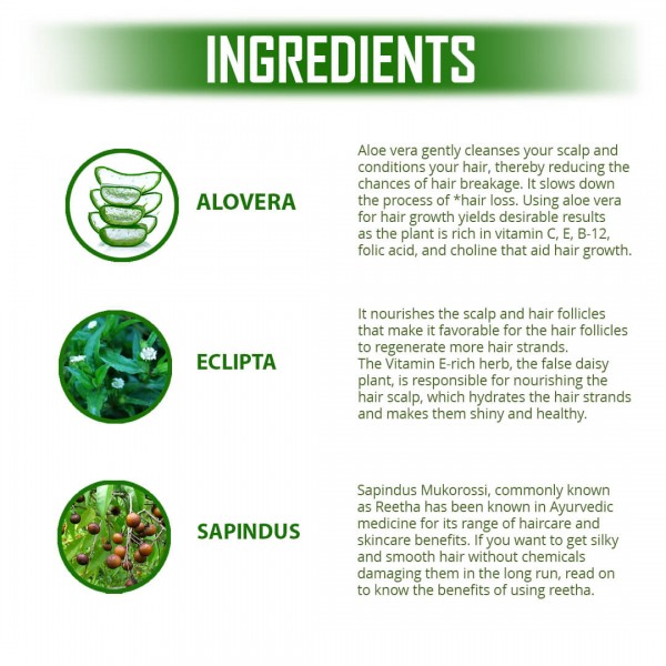 Doviko Aloe Vera Shampoo - Ingredients