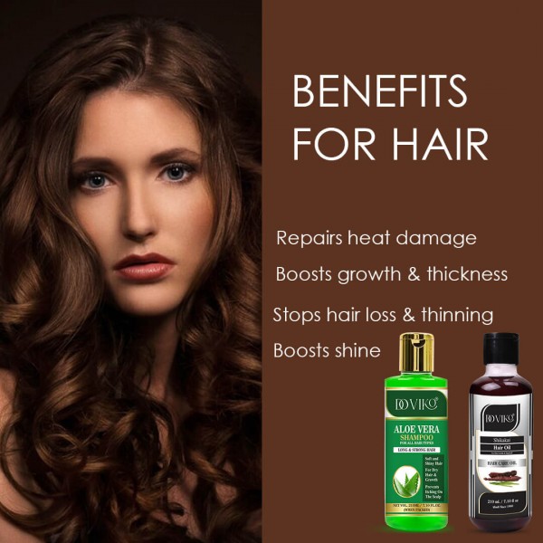 Doviko Aloe Vera Shampoo and Shikakai Hair Oil - Benefits