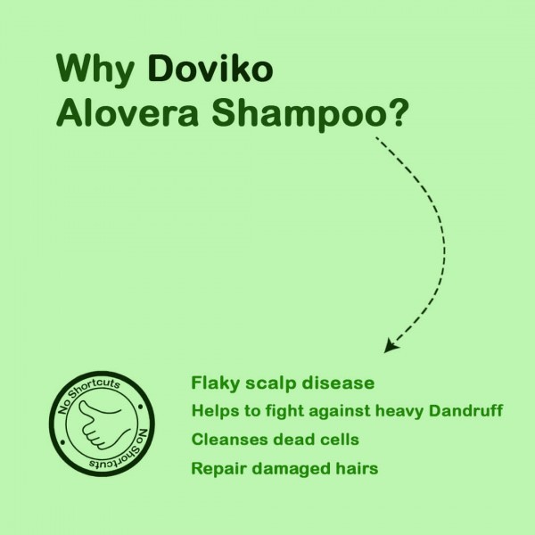 Doviko Aloe Vera Shampoo - Why Doviko