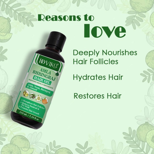 Doviko Amla & Bhringraj Hair Oil - Reasons to Love