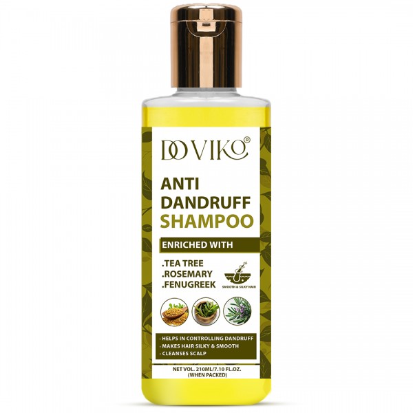 Anti Dandruff Shampoo - Front - Pack of 1 - 210ml
