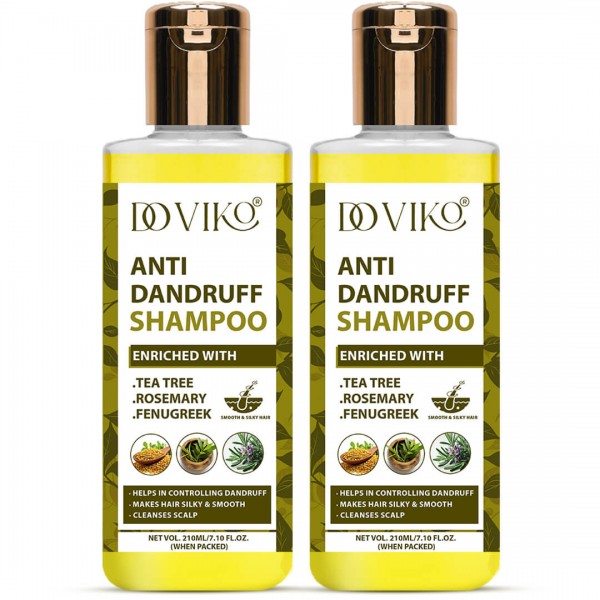 Anti Dandruff Shampoo - Front - Pack of 2 - 420ml