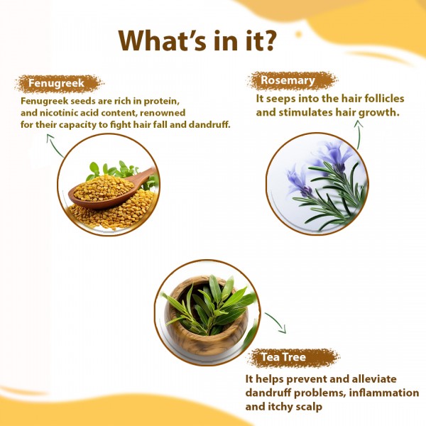 Anti Dandruff Shampoo - Ingredients