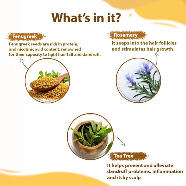 Anti Dandruff Shampoo - Ingredients