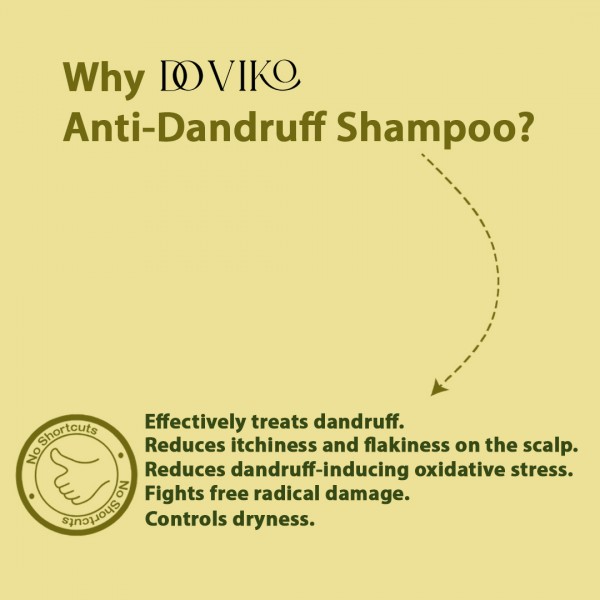 Anti Dandruff Shampoo - Why Doviko