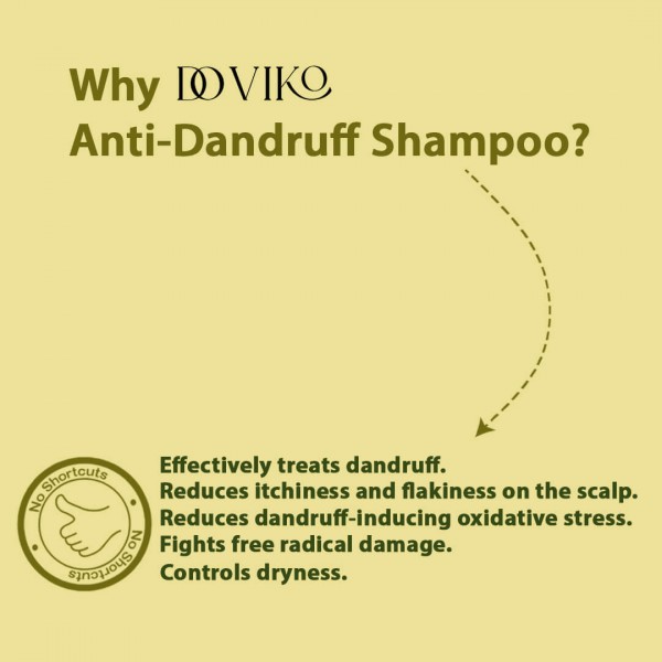 Anti Dandruff Shampoo - Why Doviko