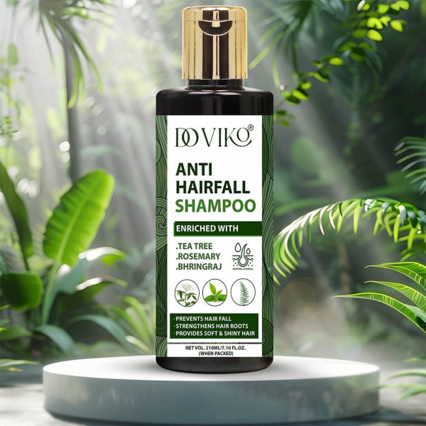 Anti Hair Fall Shampoo - Back - Pack of 1 (210ml) - Main