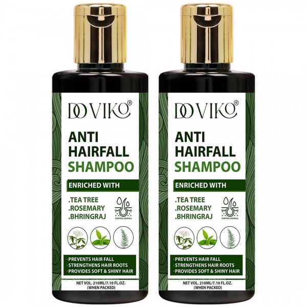 Anti Hair Fall Shampoo - Front - Pack of 2 (420ml)