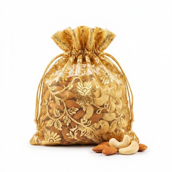 Ganesha Rakhi with Dry Fruits - Set of 2 - Angle 4