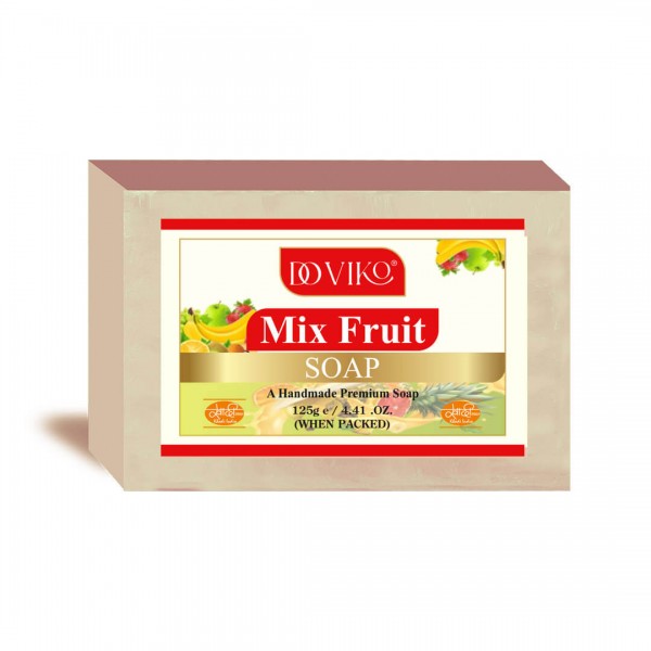 Mix Fruit Soap - Front - Pack of 1