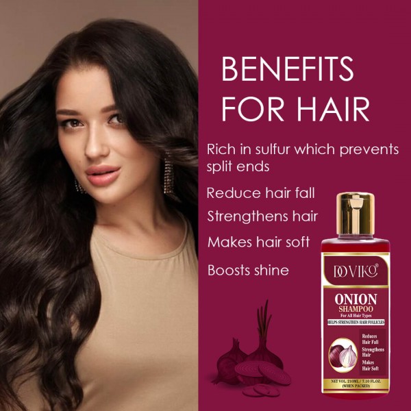 Onion Shampoo - Benefits