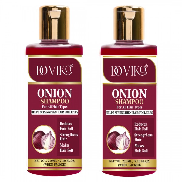 Onion Shampoo - Front - Pack of 2 (420ml)