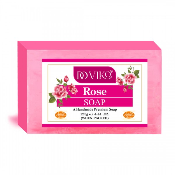 Doviko Handmade Rose Soap - Main - Pack of 1