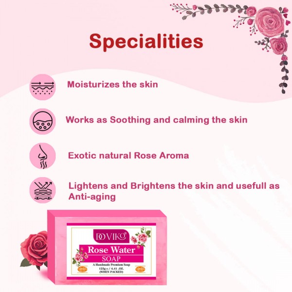 Rose Water Soap - Specialties