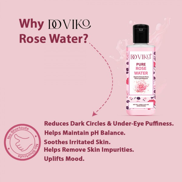 Rose Water (Gulab Jal) - Why Doviko