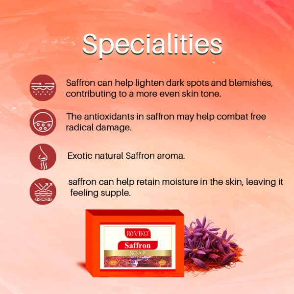 Saffron Soaps - Front - Specialties