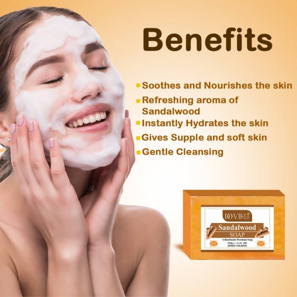 Sandalwood Soap - Benefits