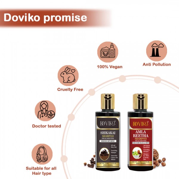 Shikakai and Amla Reetha Shampoo - Promise