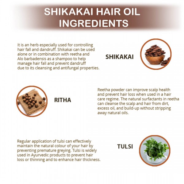 Doviko Shikakai Hair Oil - Ingredients