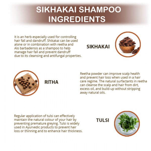 Shikakai Shampoo - Ingredients