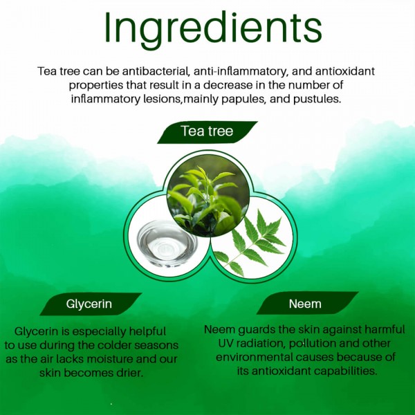Tea Tree Soaps - Ingredients