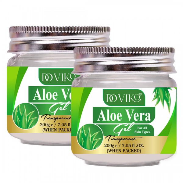 Transparent Gel - Front - Pack of 2 - 200g