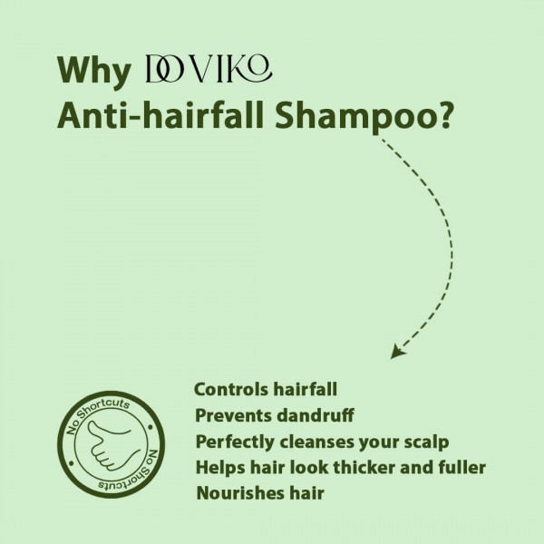 Anti Hair Fall Shampoo - Why Doviko