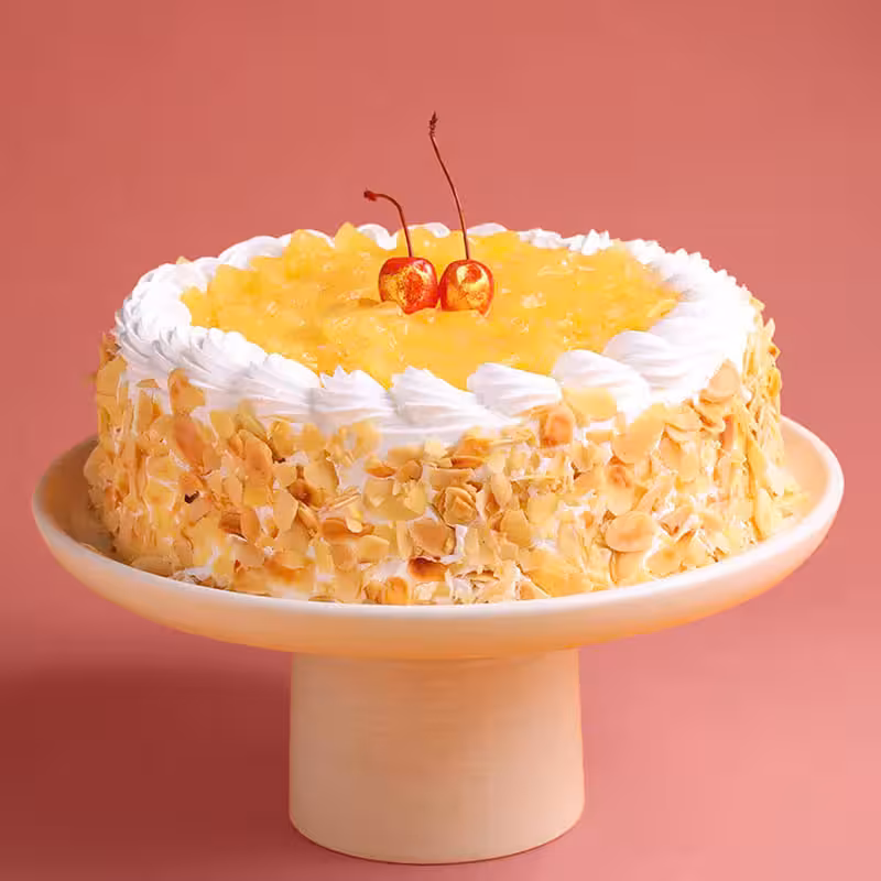 Royal Pineapple Delight Cake